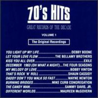 the album cover for Great Records Of The Decade - 70's Pop Hits 1 / Various