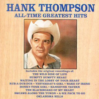 the album cover for Hank Thompson - Greatest Hits