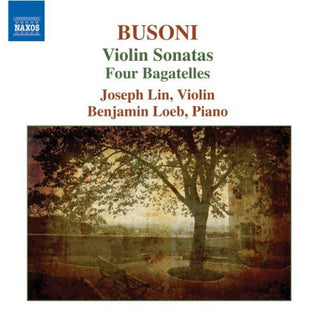 the album cover for Joseph Lin - Violin Sonatas 1 & 2