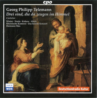 the album cover for Das Kleine Konzert - Four Cantatas