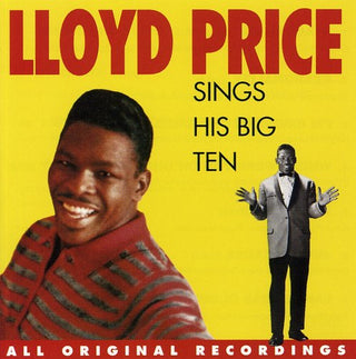 the album cover for Lloyd Price - Sings His Big Ten