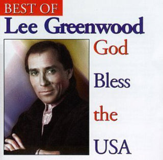 the album cover for Lee Greenwood - God Bless the USA