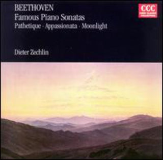 the album cover for LUDWIG VAN BEETHOVEN - Piano Sonatas