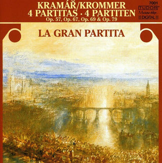 the album cover for F. KROMMER - Partitas