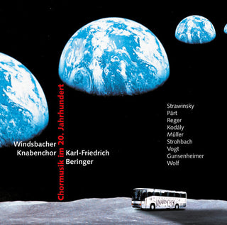 the album cover for Windsbacher Knabenchor - Sings Choral Music of the 20th Century