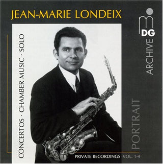 the album cover for Jean-Marie Londeix - Portrait