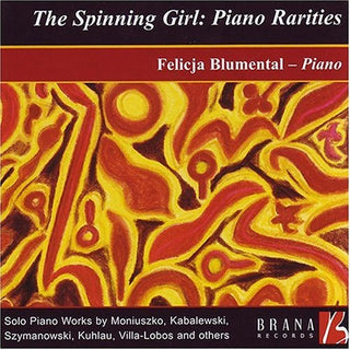 the album cover for Felicja Blumental - Spinning Girl