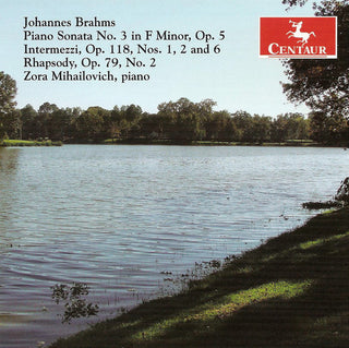 the album cover for Zora Mihailovich - Piano Sonata 3