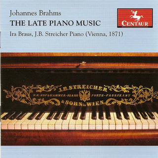 the album cover for Ira Braus - Late Piano Music