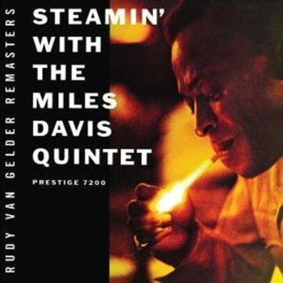 the album cover for The Miles Davis Quintet - Steamin