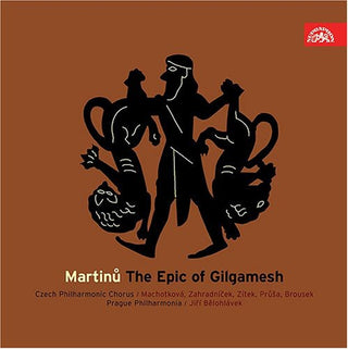 the album cover for Jiri Zahradnicek - Epic of Gilgamesh