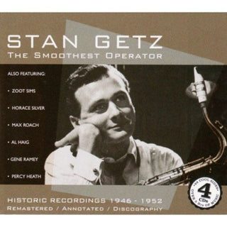the album cover for Stan Getz - Getz Stan: The Smoothest Operator