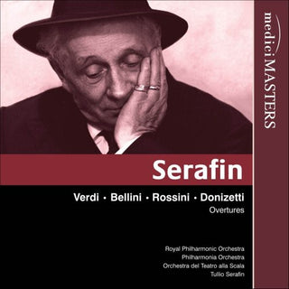 the album cover for Donizetti/Verdi/Rossini/Bellin - Serafin