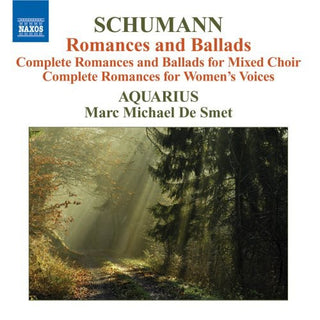 the album cover for Marc Michael De Smet - Complete Ballads & Romances for Mixed Choir