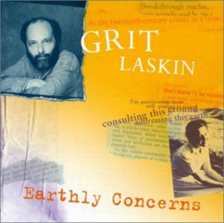 the album cover for Grit Laskin - Earthly Concerns