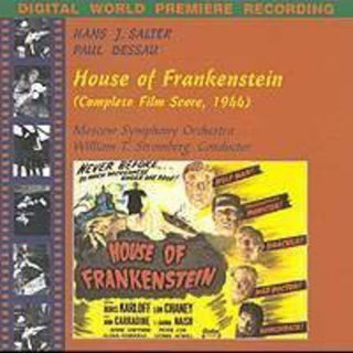 the album cover for William Stromberg - House of Frankenstein