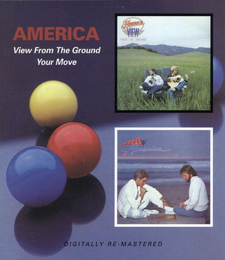 the album cover for America - View From The Ground/Your Move [Import]