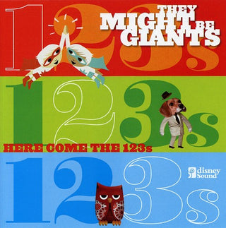 the album cover for They Might Be Giants - Here Come the 123's
