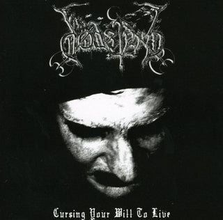 the album cover for Dodsferd - Cursing Your Will to Live