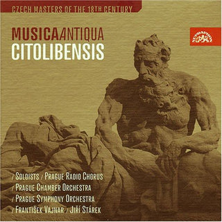 the album cover for František Vajnar - Czech Masters of the 18th Century
