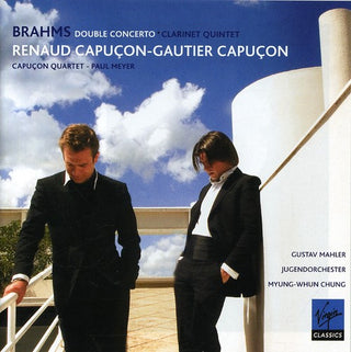 the album cover for Myung-Whun Chung - Double Concerto / Clarinet Quintet Op 115