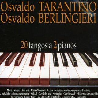 the album cover for Osvaldo Tarantino - 20 Tangos A 2 Pianos [Import]