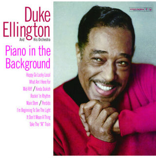 the album cover for Duke Ellington - Piano in the Background