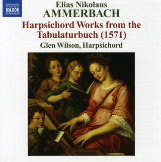 the album cover for Glen Wilson - Harpsichord Works