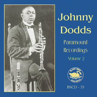 the album cover for Johnny Dodds - The Complete Paramount Recordings, Vol.2