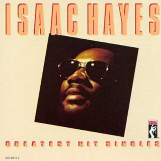 the album cover for Isaac Hayes - Hit Singles