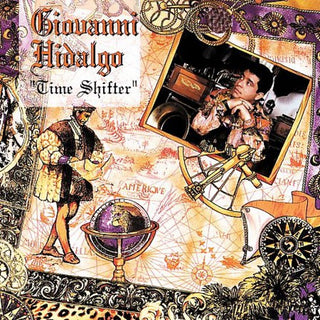 the album cover for Giovanni Hidalgo - Time Shifter