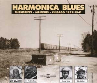 the album cover for Harmonica Blues / Various - Harmonica Blues / Various