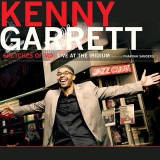 the album cover for Kenny Garrett - Sketches of MD Live at the Iridium