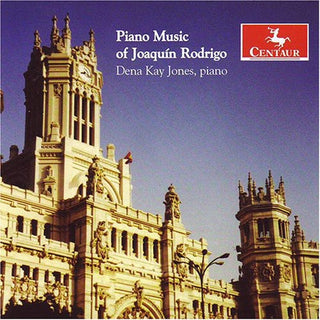 the album cover for J. RODRIGO - Piano Music