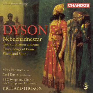 the album cover for Richard Hickox - Nebuchadnezzar / Two Coronation Anthems