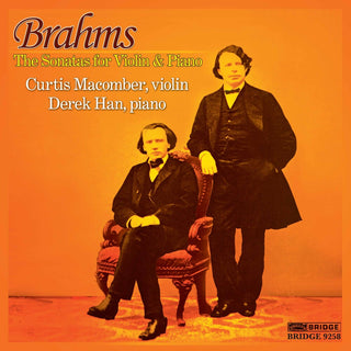 the album cover for Derek Han - Violin Sonatas
