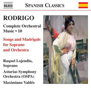 the album cover for Raquel Lojendio - Songs & Madrigals for Soprano & Orchestra 10
