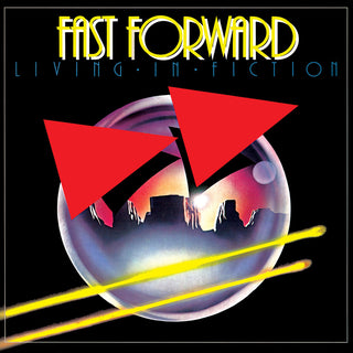 the album cover for Fast Forward - Living in Fiction