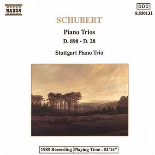 the album cover for Stuttgart Piano Trio - Piano Trios 28 & 898
