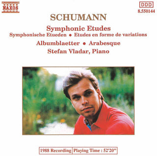 the album cover for Stefan Vladar - Symphonic Etudes / 5 Albumblatter
