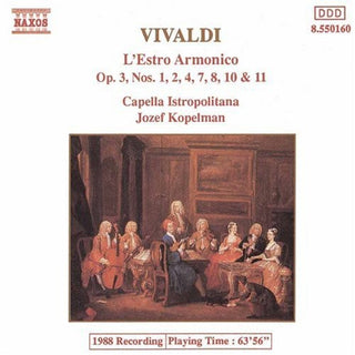 the album cover for A. Vivaldi - Concerti 1, 2, 4, 7, 8, 10 & 11