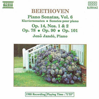 the album cover for JenÅ‘ JandÃ³ - Piano Sonatas 9, 10, 24, 27 & 28
