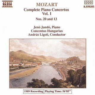 the album cover for JenÅ‘ JandÃ³ - Piano Concerti 13 & 20
