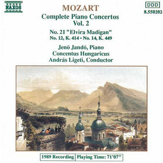 the album cover for JenÅ‘ JandÃ³ - Piano Concerti 12, 14 & 21