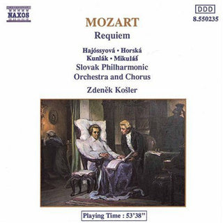 the album cover for Zdenek Kosler - Requiem