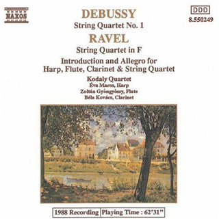 the album cover for Bela Kovacs - String Quartet 1