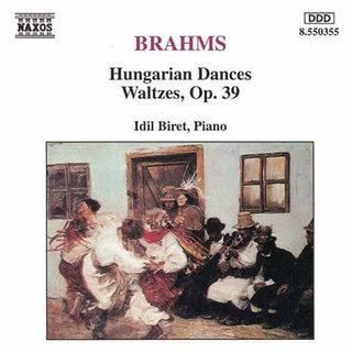 the album cover for Idil Biret - Hungarian Dances / Waltzes