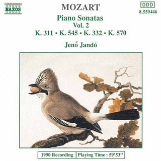 the album cover for JenÅ‘ JandÃ³ - Piano Sonatas 311, 332, 545 & 570