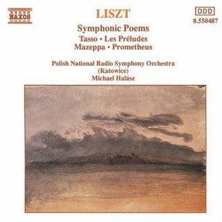 the album cover for Michael Halasz - Symphonic Poems
