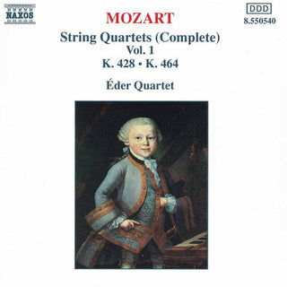 the album cover for Eder Quartet - String Quartets 428 & 464